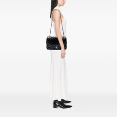 Maxi Classic Patent Double Flap