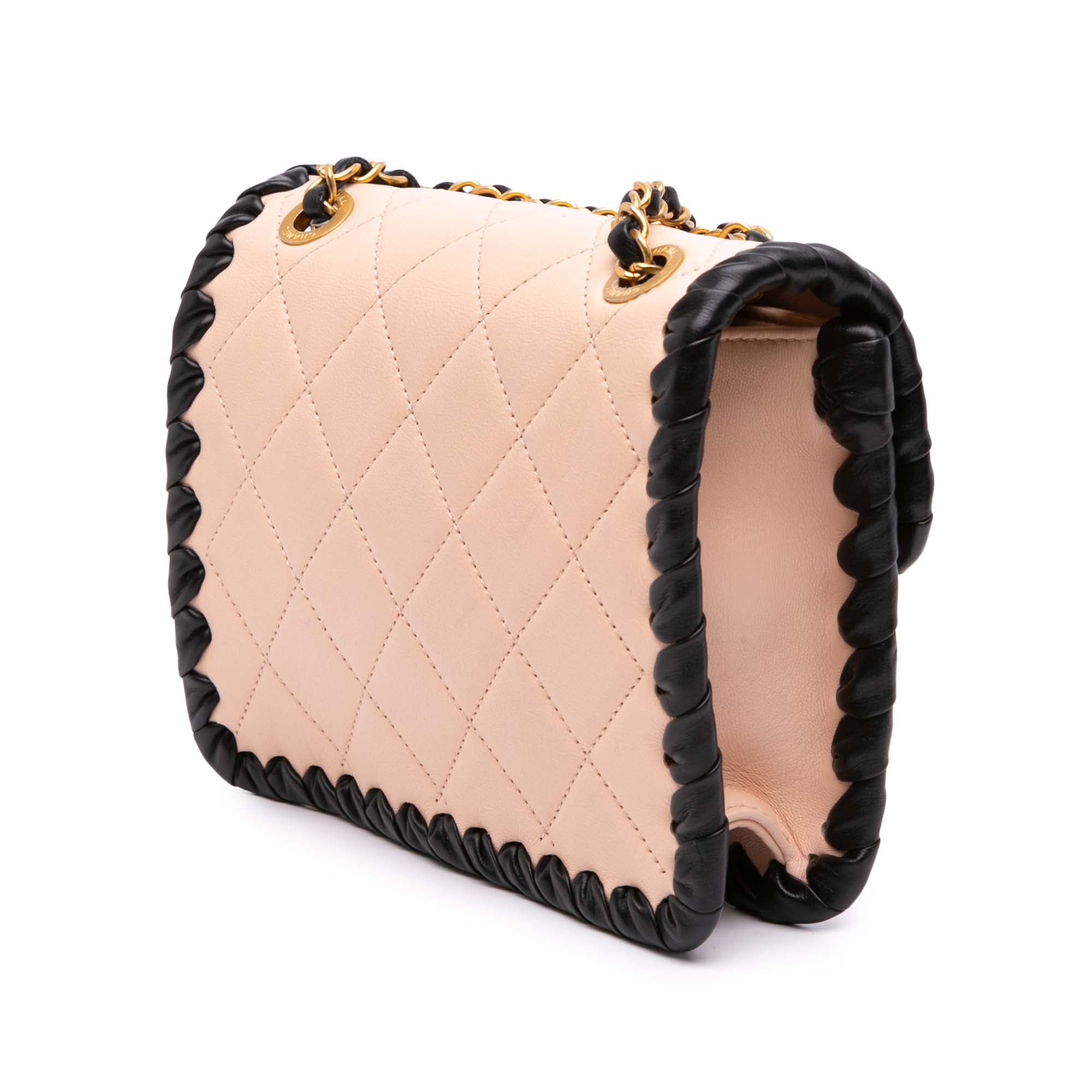 Mini Calfskin Braided My Own Frame Flap