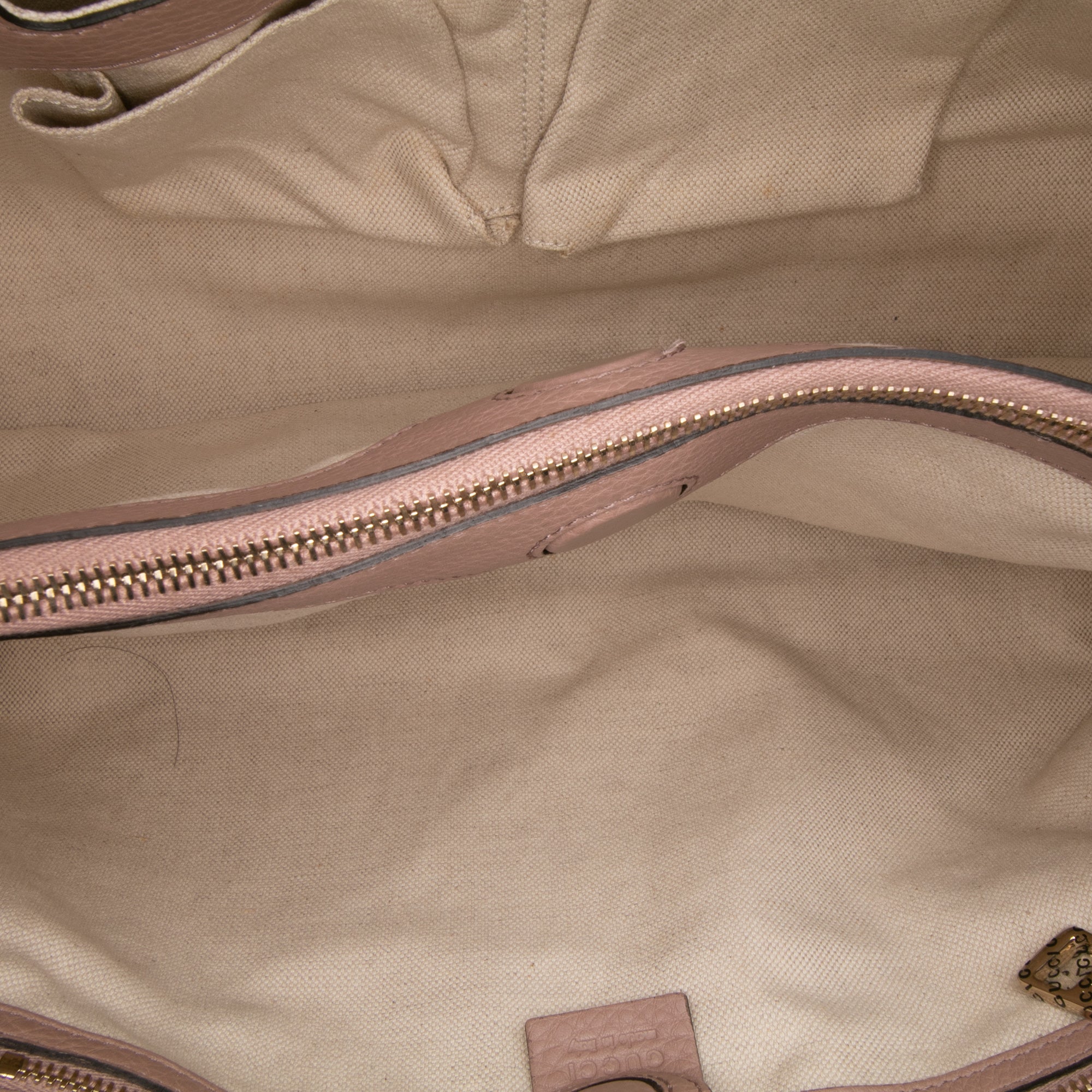Medium Calfskin Bamboo Shopper Satchel