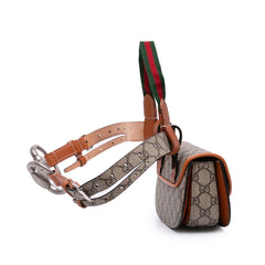 Mini GG Supreme Web Bamboo 1947 Belt Bag