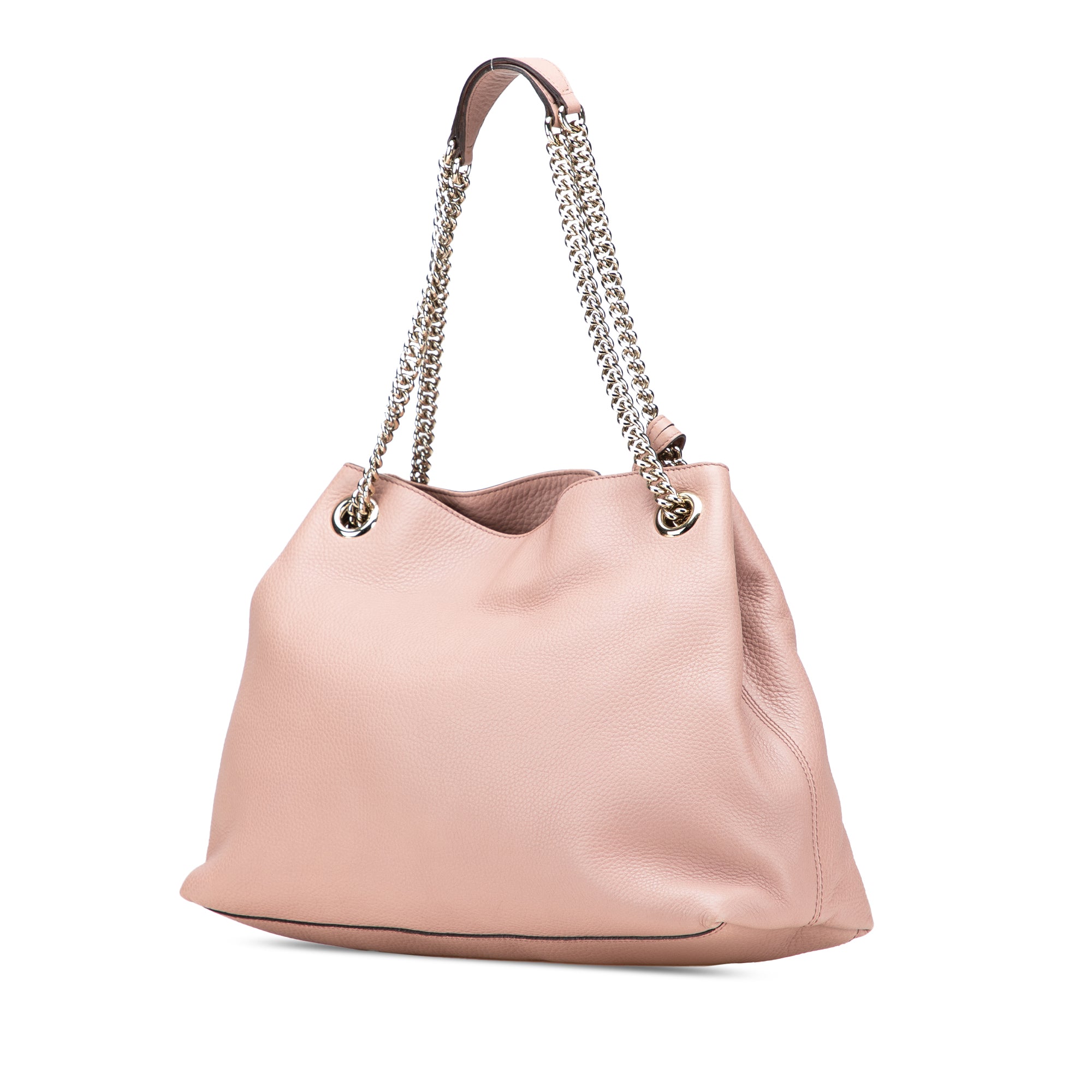 Medium Leather Soho Chain Tote