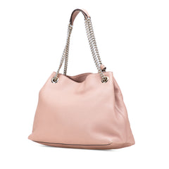 Medium Leather Soho Chain Tote