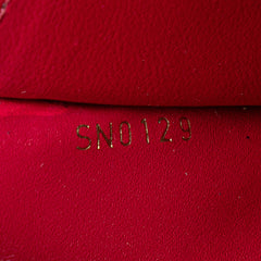 Monogram Flore Wallet On Chain