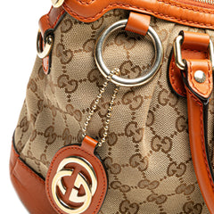 GG Canvas Sukey Satchel
