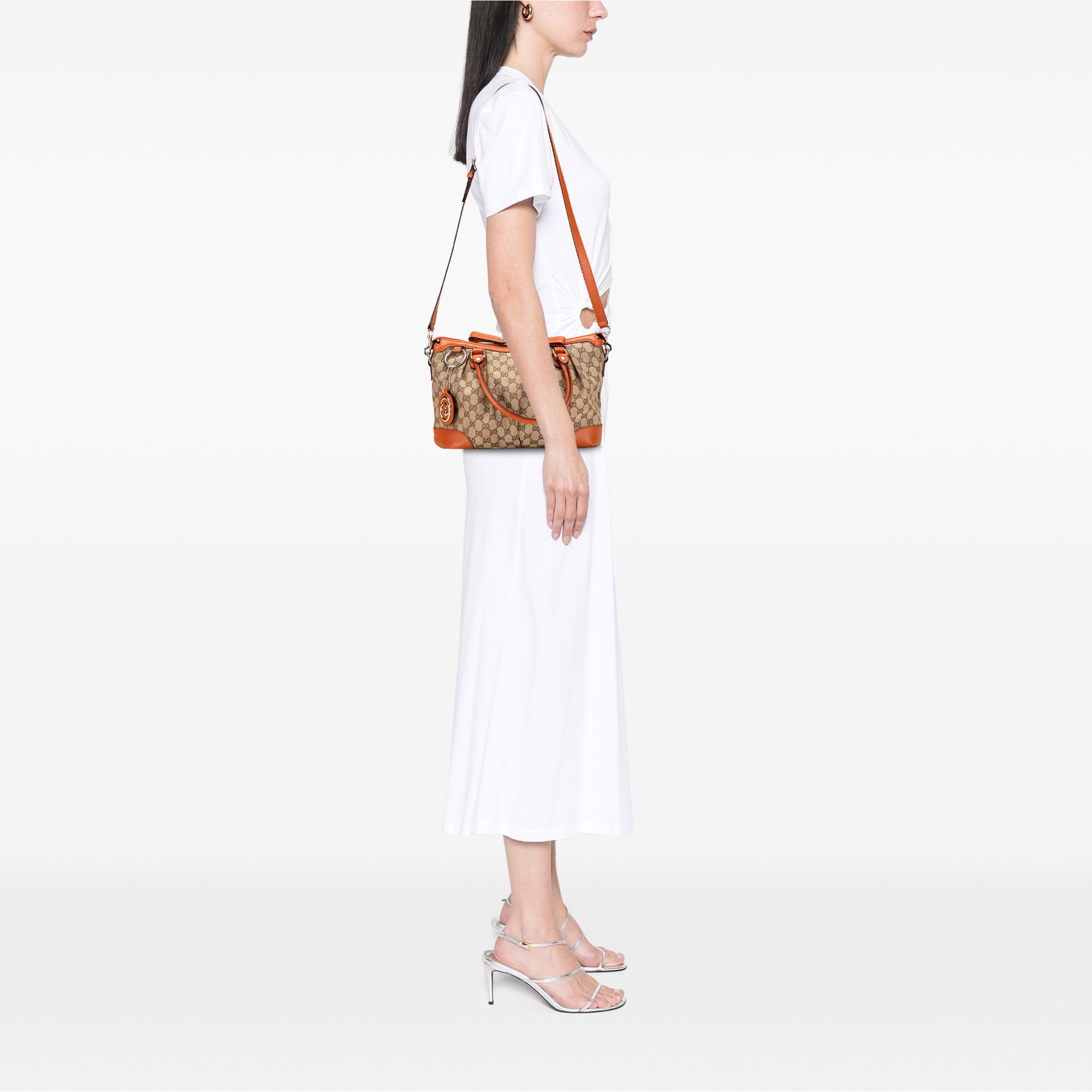 GG Canvas Sukey Satchel