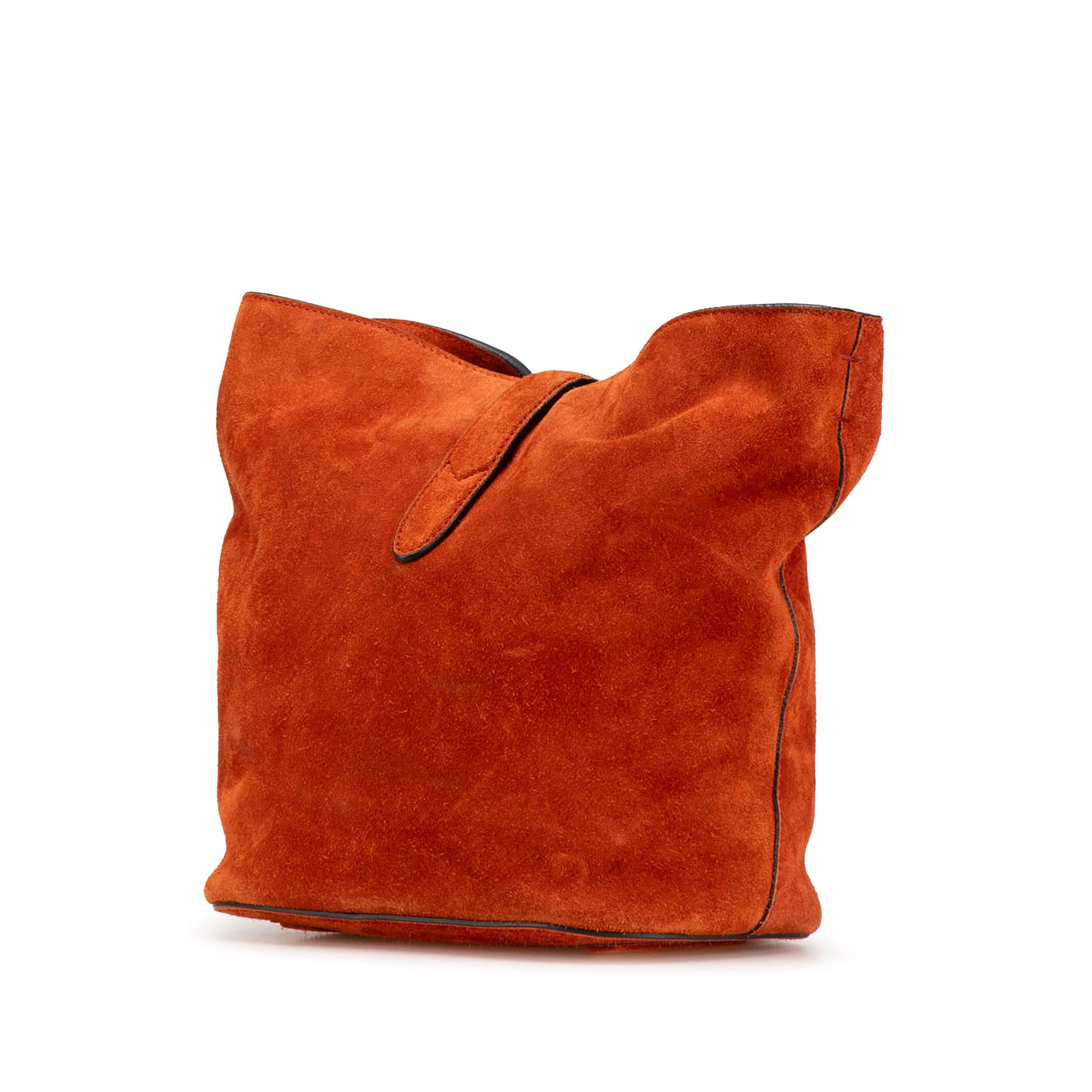 Suede Jackie Bucket Bag