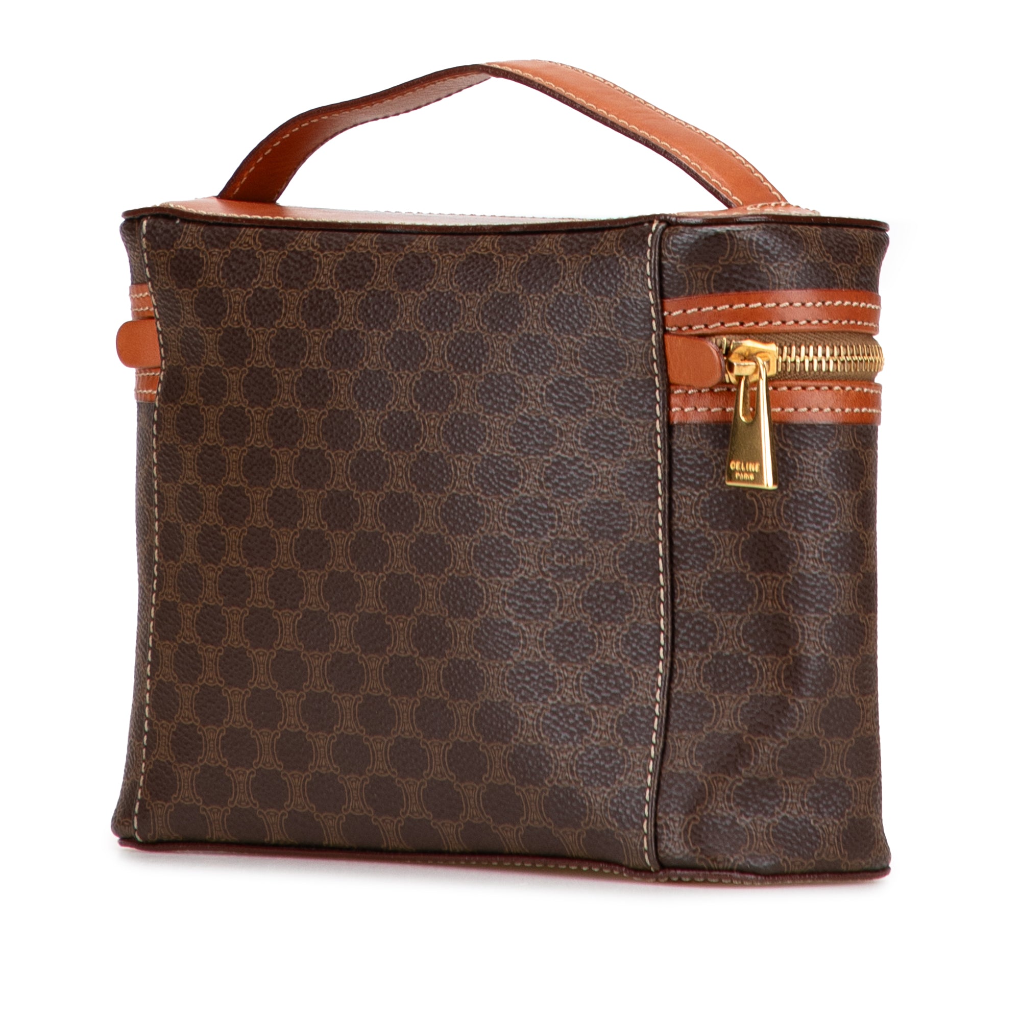 Macadam Coated Canvas Vanity Bag