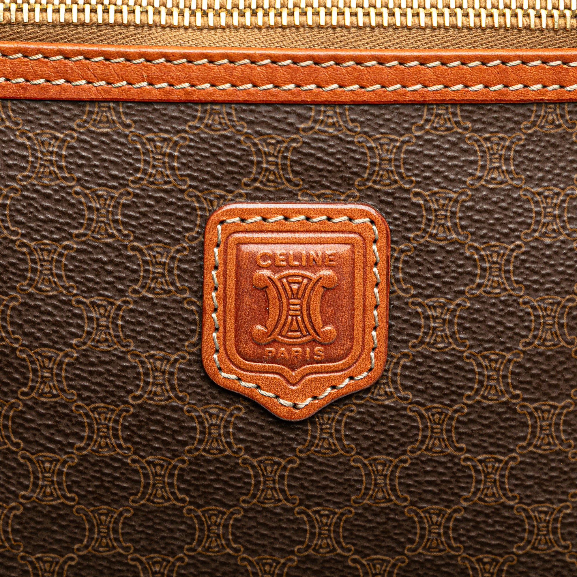 Macadam Coated Canvas Vanity Bag
