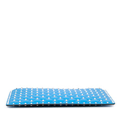 Large Nappa Rockstud Spike Flat Pouch