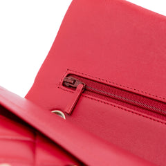 Medium Classic Lambskin Double Flap