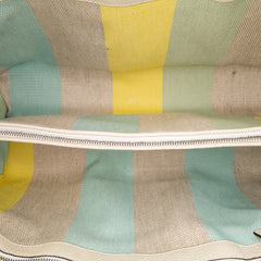 Medium Calfskin Bamboo Daily Shopper Satchel