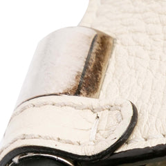 Medium Calfskin Bamboo Daily Shopper Satchel