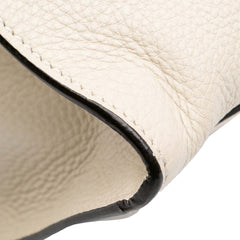 Medium Calfskin Bamboo Daily Shopper Satchel