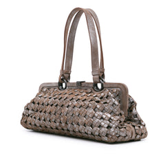 Limited Edition Intrecciato Frame Shoulder Bag
