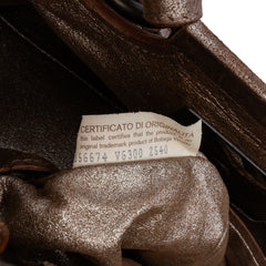 Limited Edition Intrecciato Frame Shoulder Bag