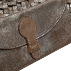 Limited Edition Intrecciato Frame Shoulder Bag