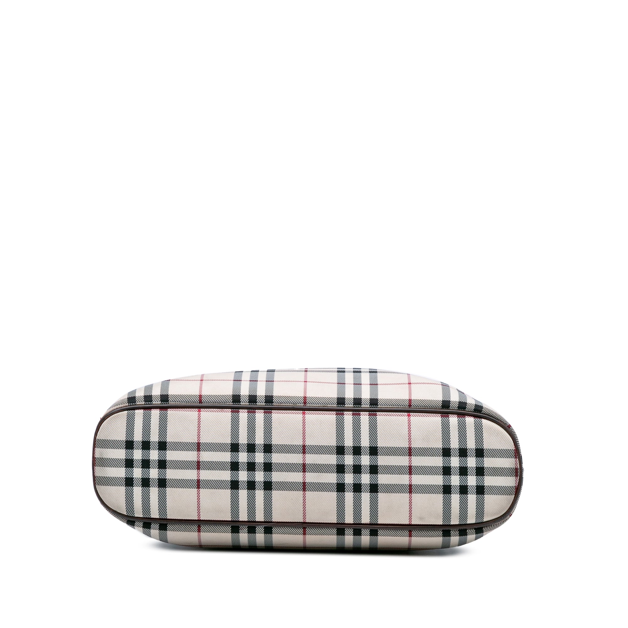 House Check Canvas Tote