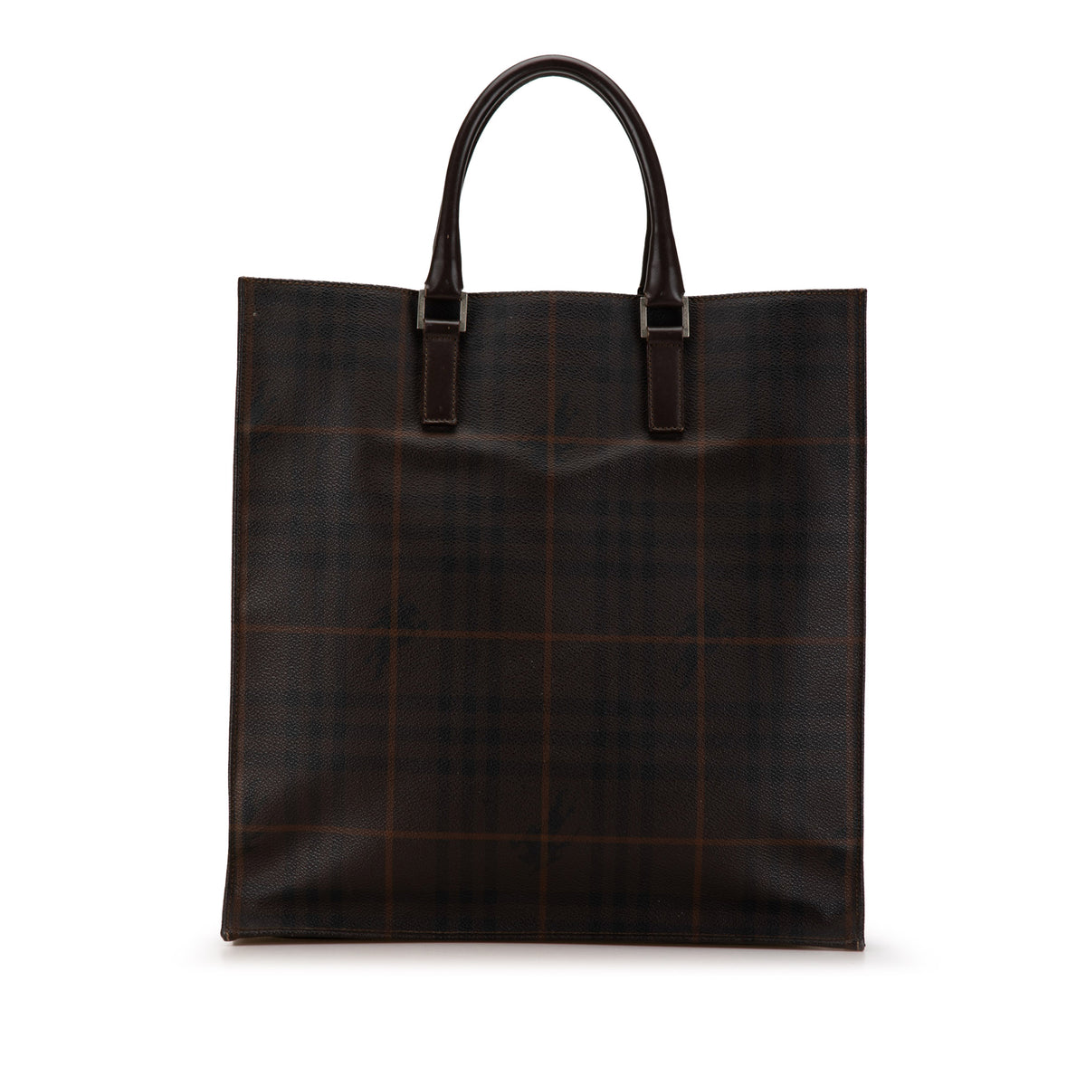 Haymarket Check Coated Canvas Tote