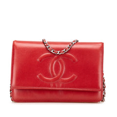 CC Calfskin Wallet On Chain
