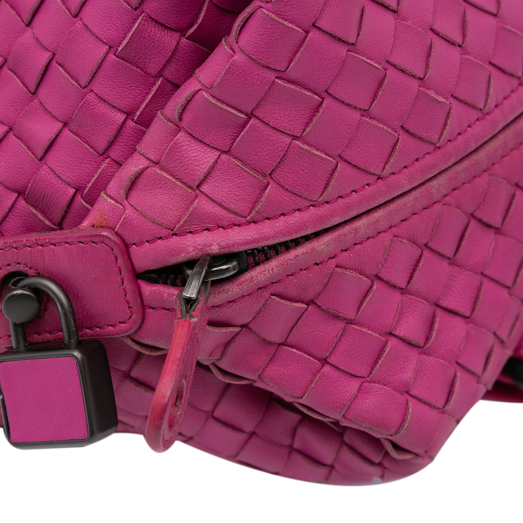 Nappa Intrecciato Montaigne Shoulder Bag
