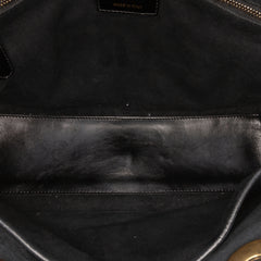 Large Crinkled Patent Cannage Lady Dior