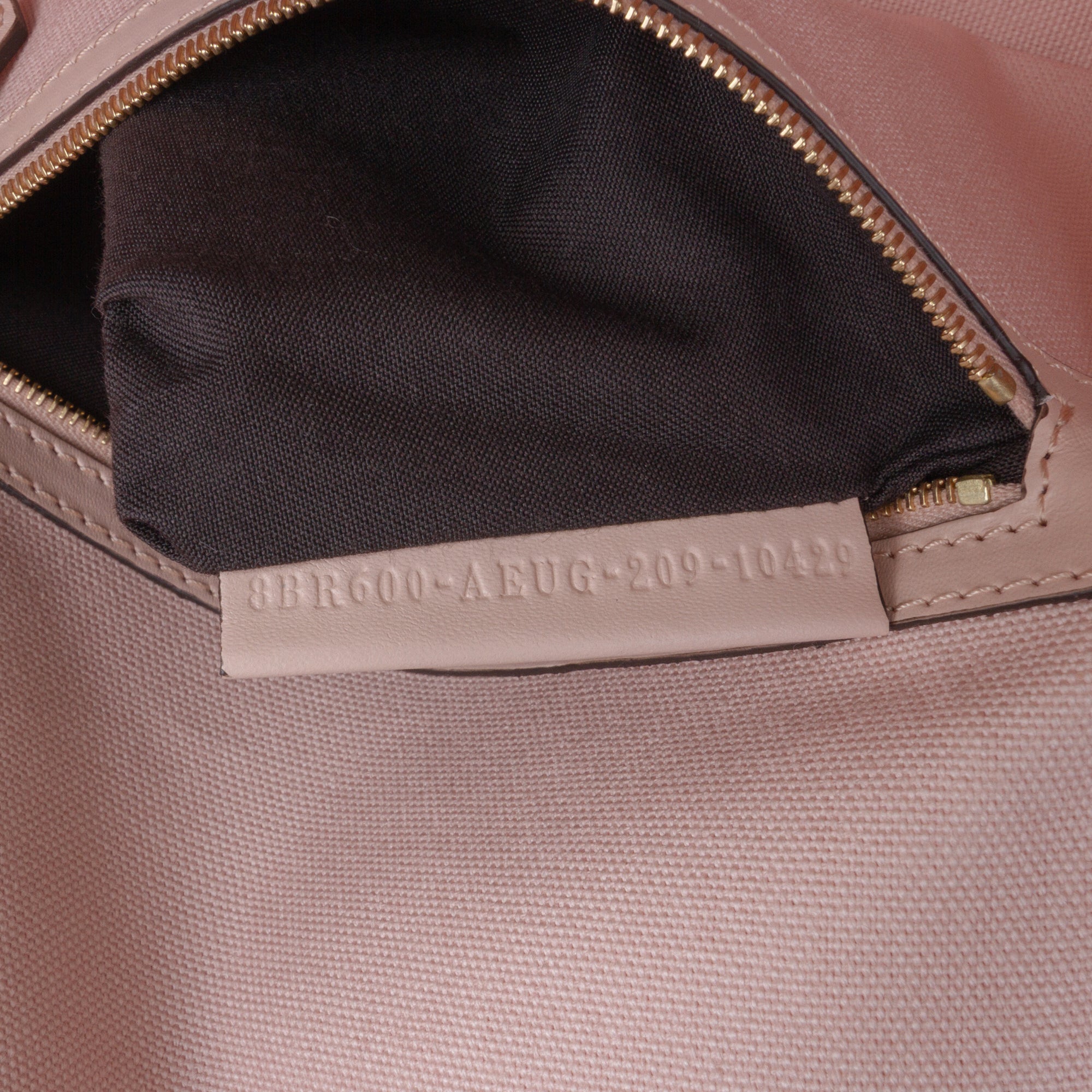 Zucca Embroidered Canvas Baguette Satchel