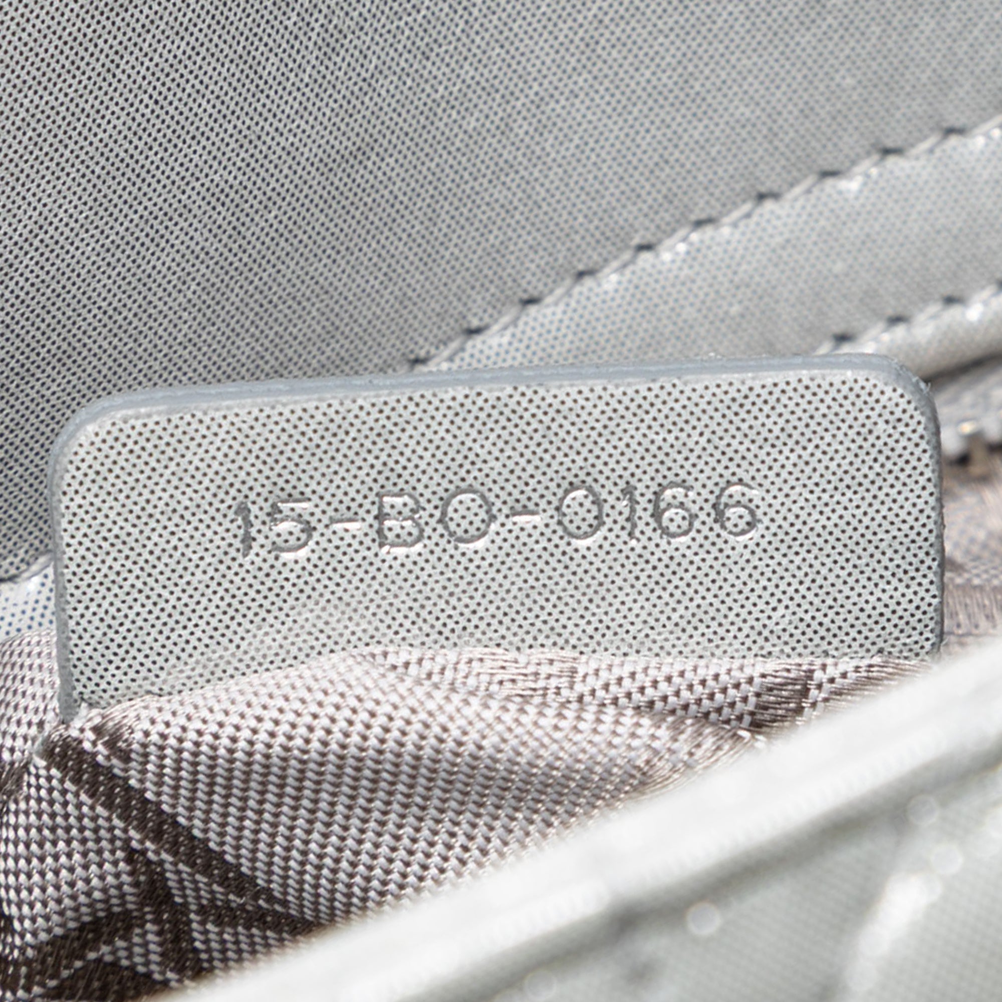 Mini Iridescent Lambskin Cannage Lady Dior