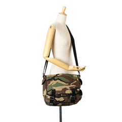 Canvas Camouflage Messenger Bag