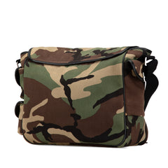 Canvas Camouflage Messenger Bag