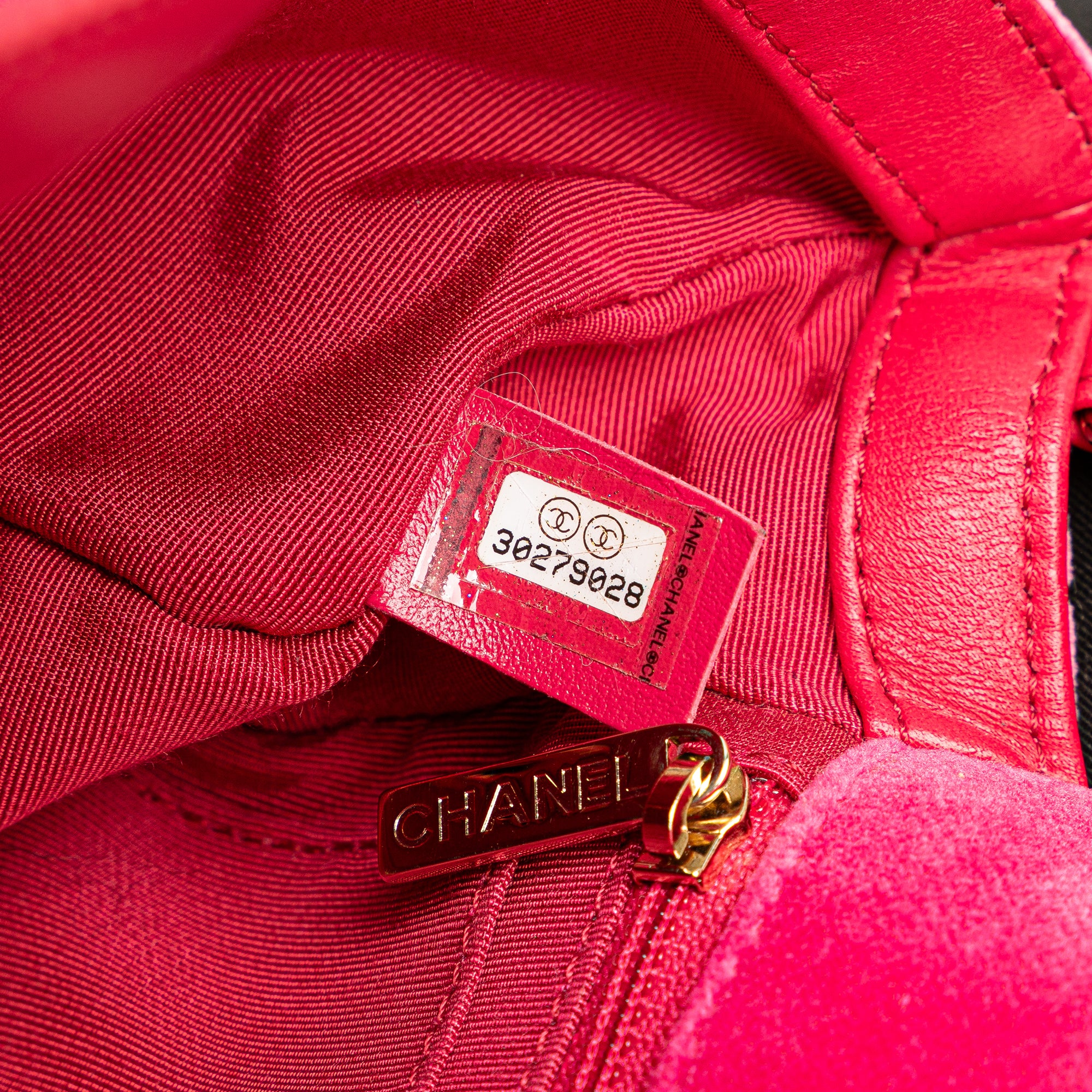Mini Quilted Velvet Pearl Crush Single Flap