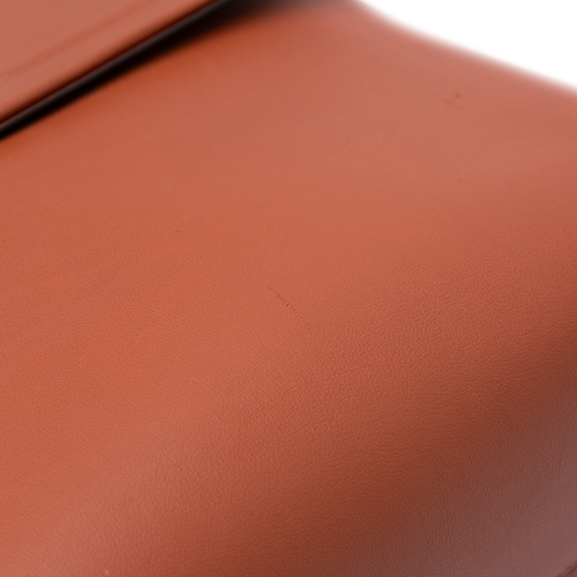 Leather Gancini Trifolio Top Handle Bag