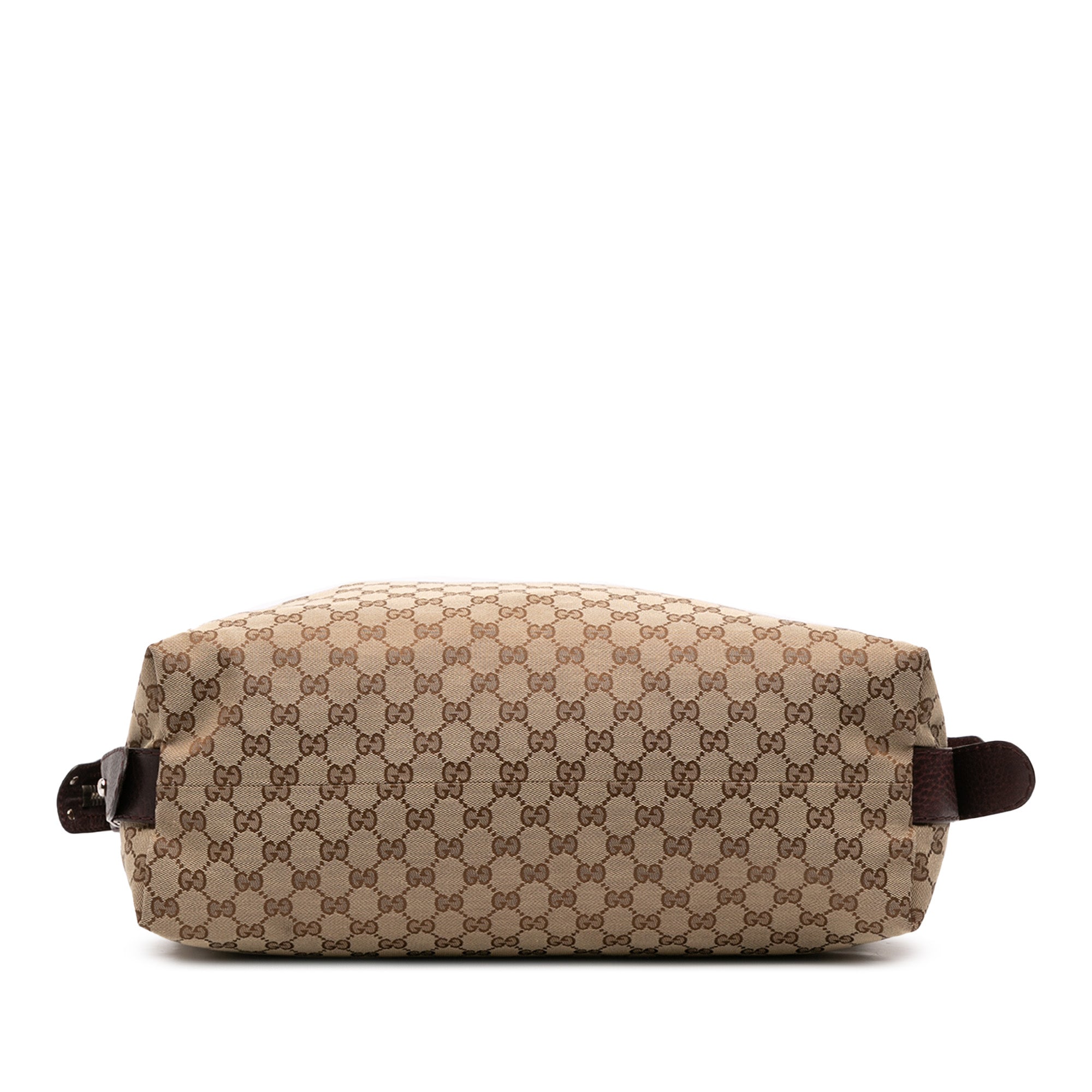 Large GG Canvas Bamboo Bar Tote