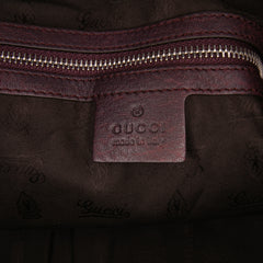 Large GG Canvas Bamboo Bar Tote