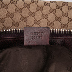 Large GG Canvas Bamboo Bar Tote