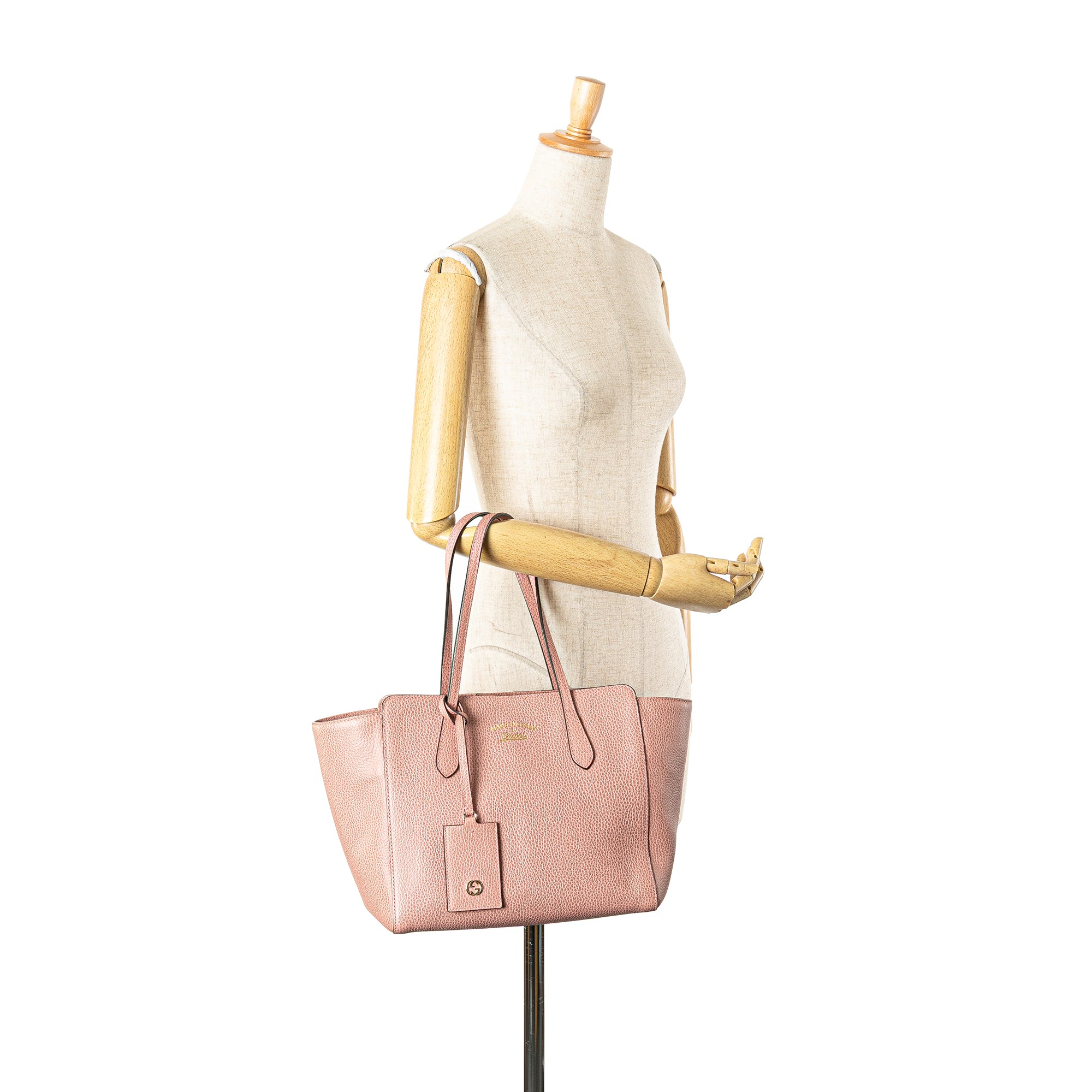 Medium Leather Swing Tote