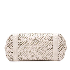 Leather Laser Cut Gancini Sofia