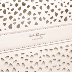 Leather Laser Cut Gancini Sofia