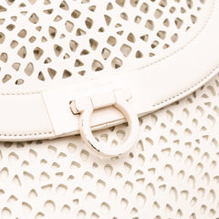 Leather Laser Cut Gancini Sofia