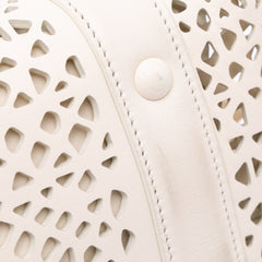 Leather Laser Cut Gancini Sofia