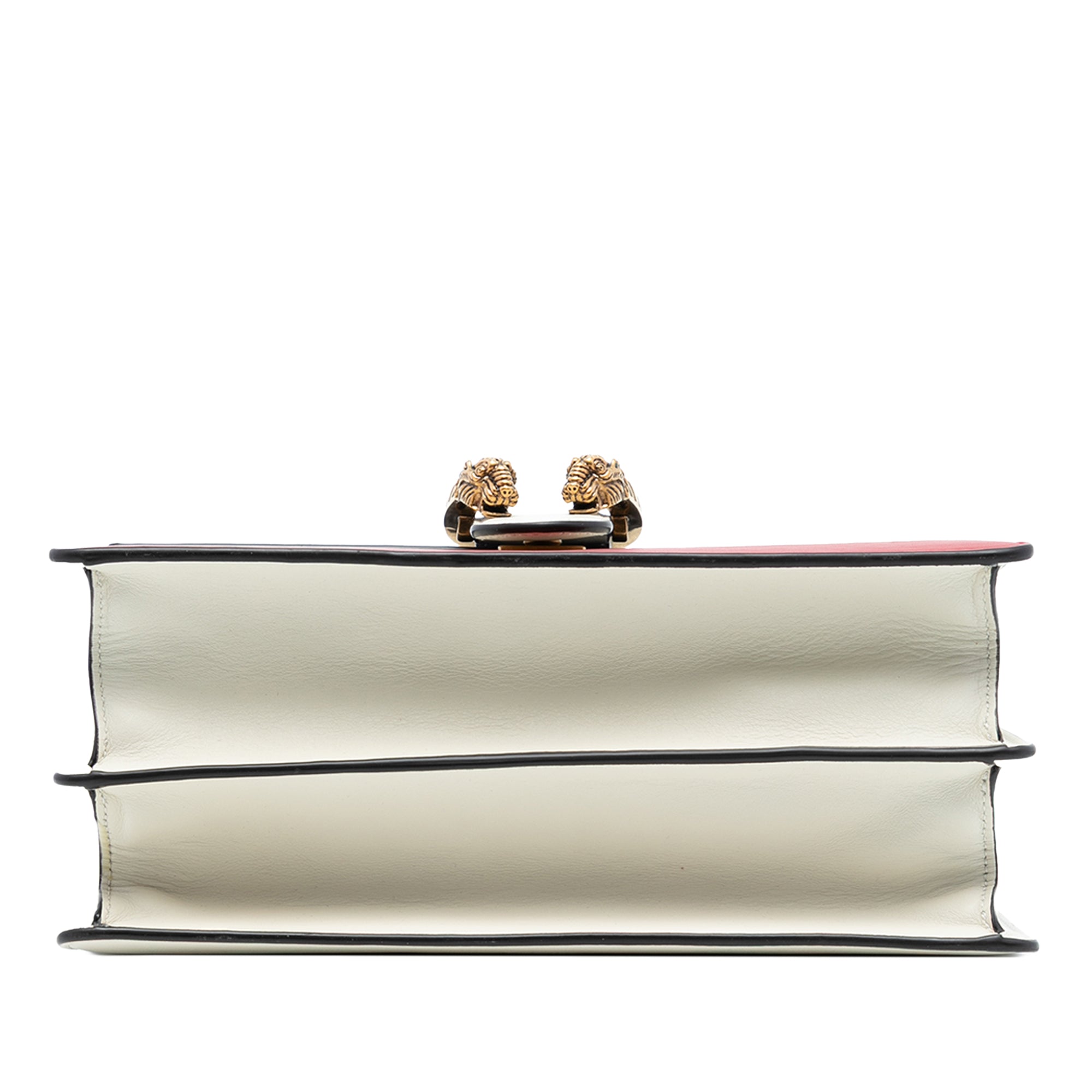 Medium Leather Bamboo Dionysus Web Satchel