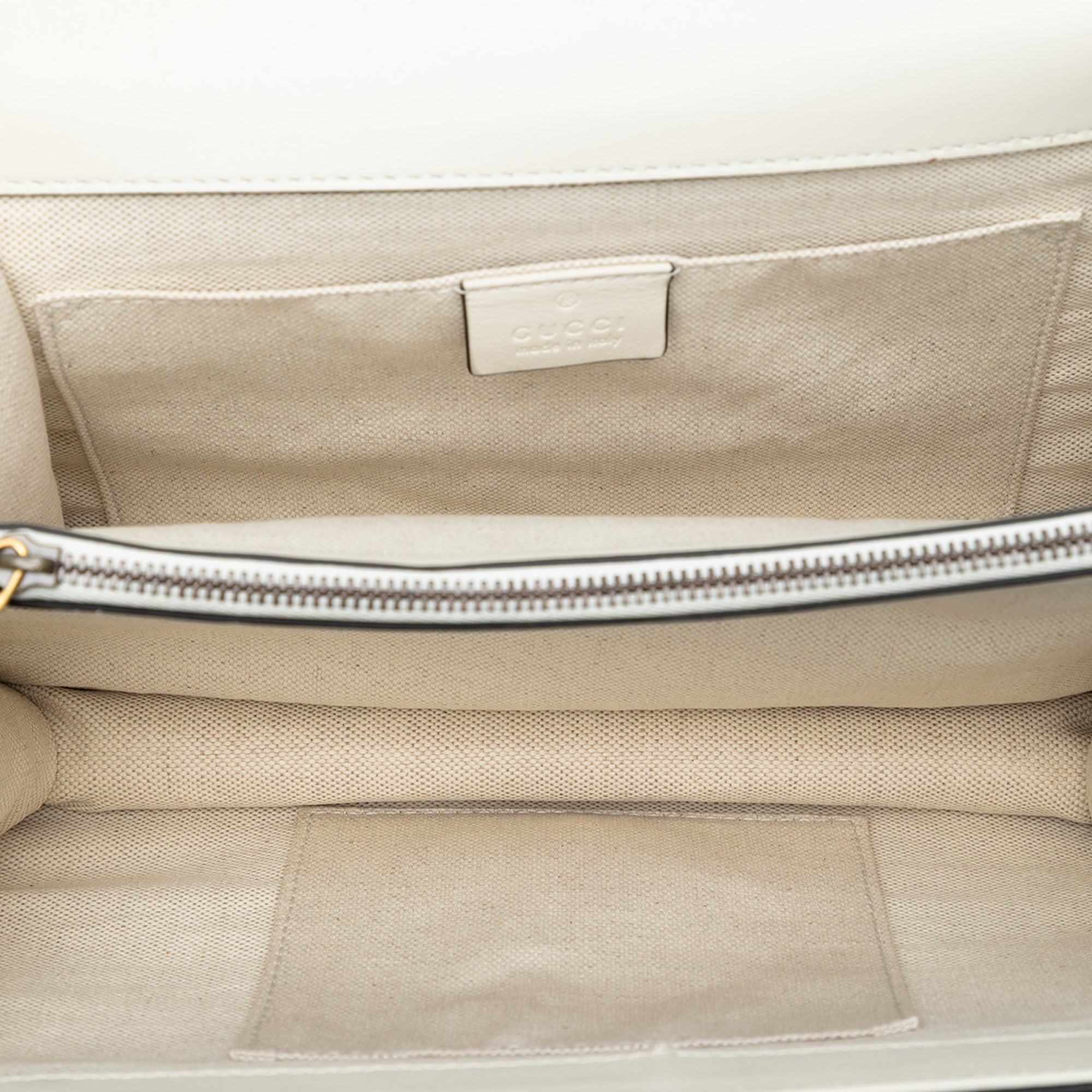 Medium Leather Bamboo Dionysus Web Satchel