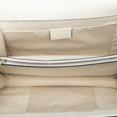 Medium Leather Bamboo Dionysus Web Satchel