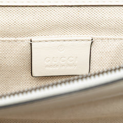 Medium Leather Bamboo Dionysus Web Satchel