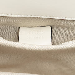 Medium Leather Bamboo Dionysus Web Satchel