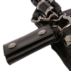 GG Imprime Studded Shoulder Bag