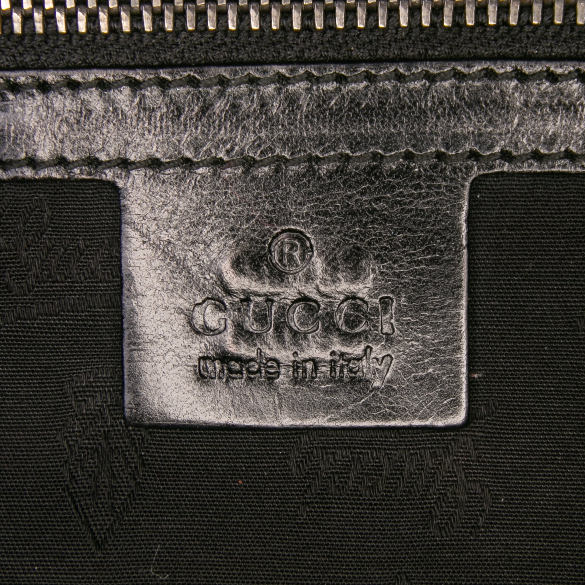 GG Imprime Studded Shoulder Bag