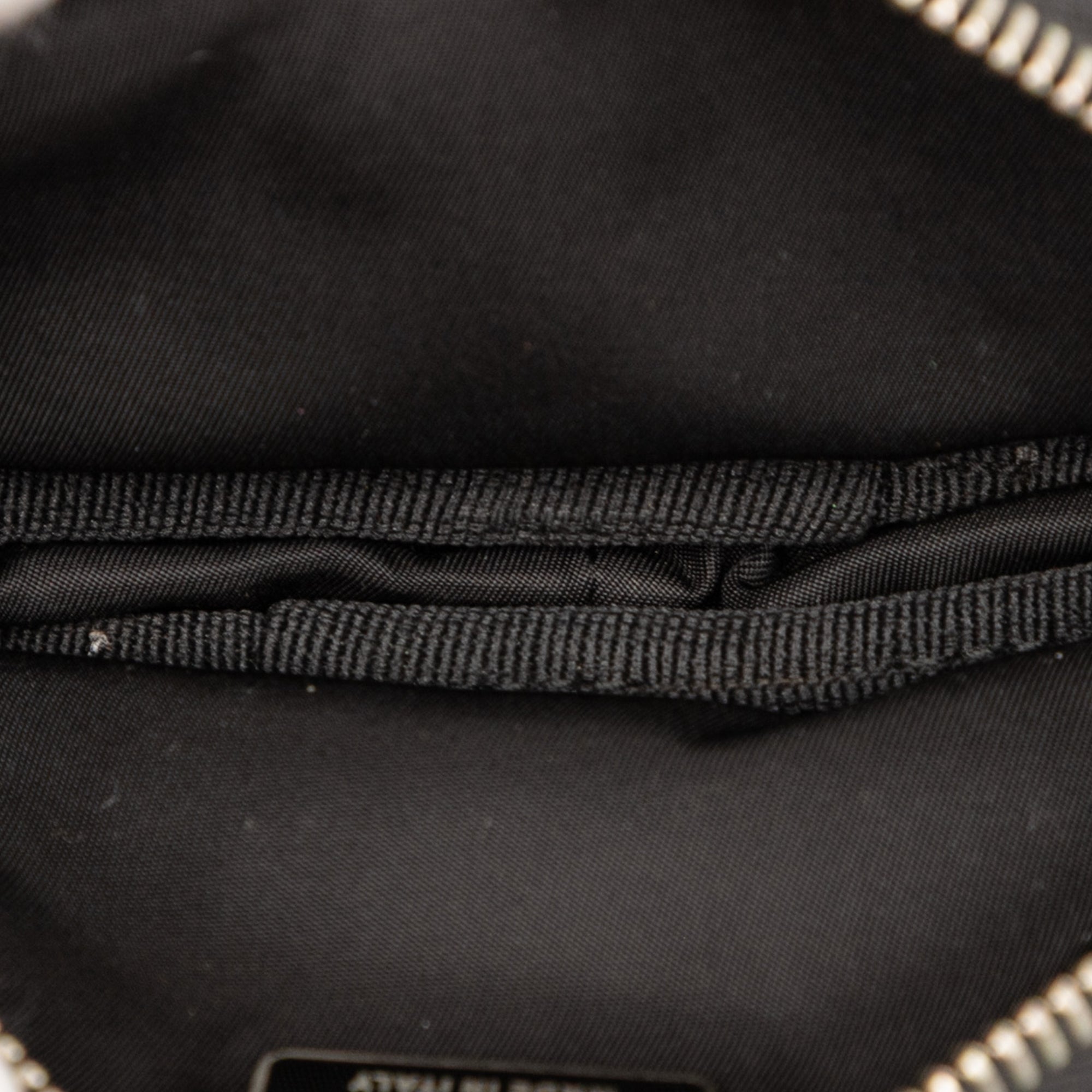 Mini Tessuto Double Zip Handbag