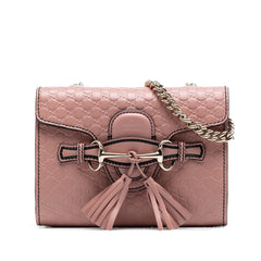 Mini Microguccissima Emily Crossbody