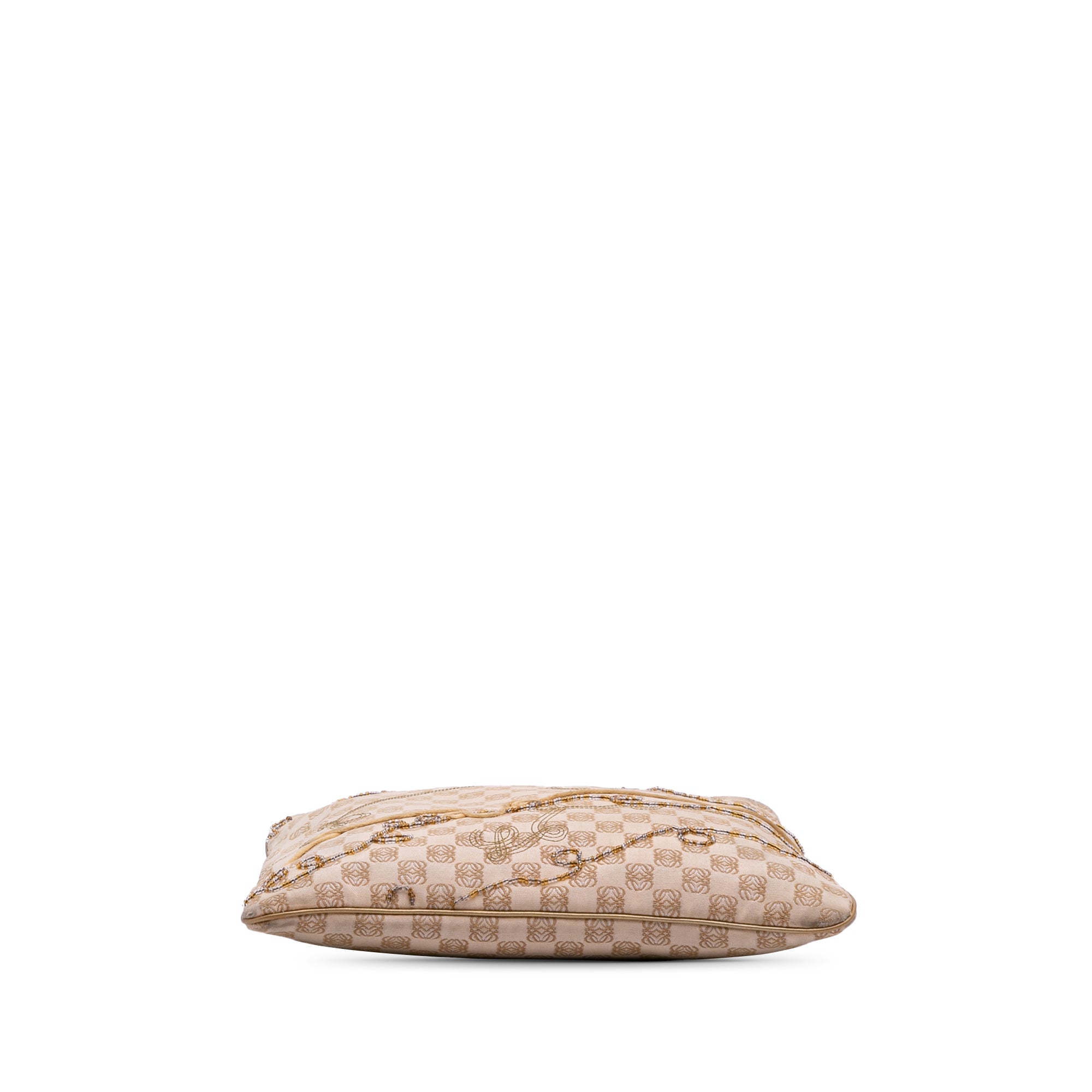 Anagram Canvas Embroidered Tote