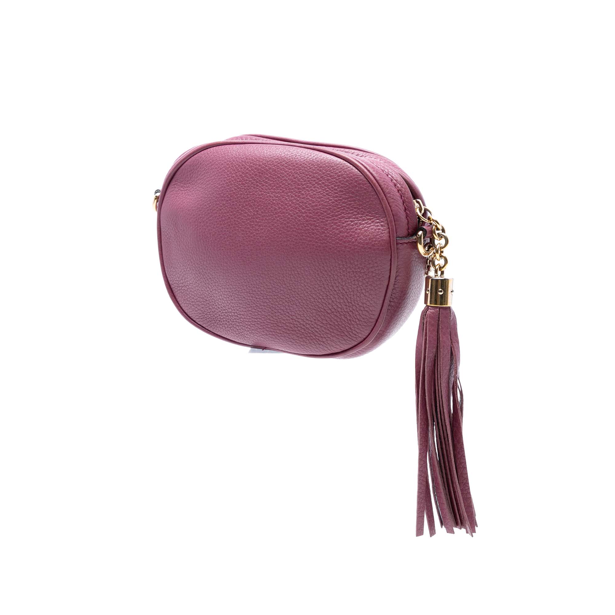 Mini Pebbled Calfskin Soho Chain Crossbody